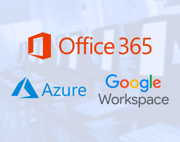 Office 365, Azure, and Google Workspace